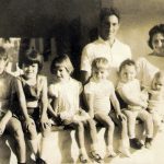 Maurilio Bellei Bastos, Geny  Maria Valle e filhos - 1969